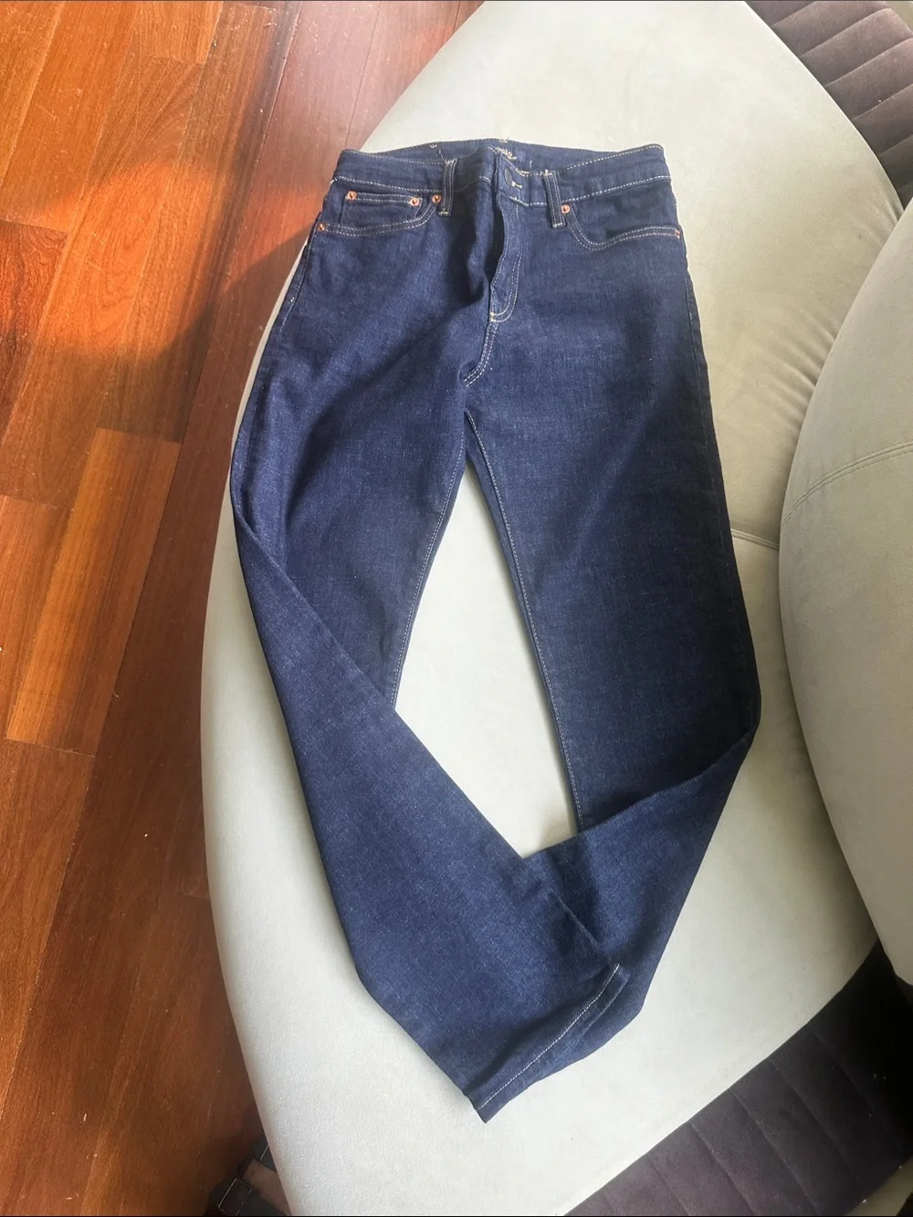 Ralph Lauren Men's Slim Straight Dark Blue Jeans